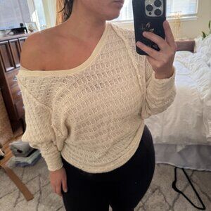 Free People Crop Sweater